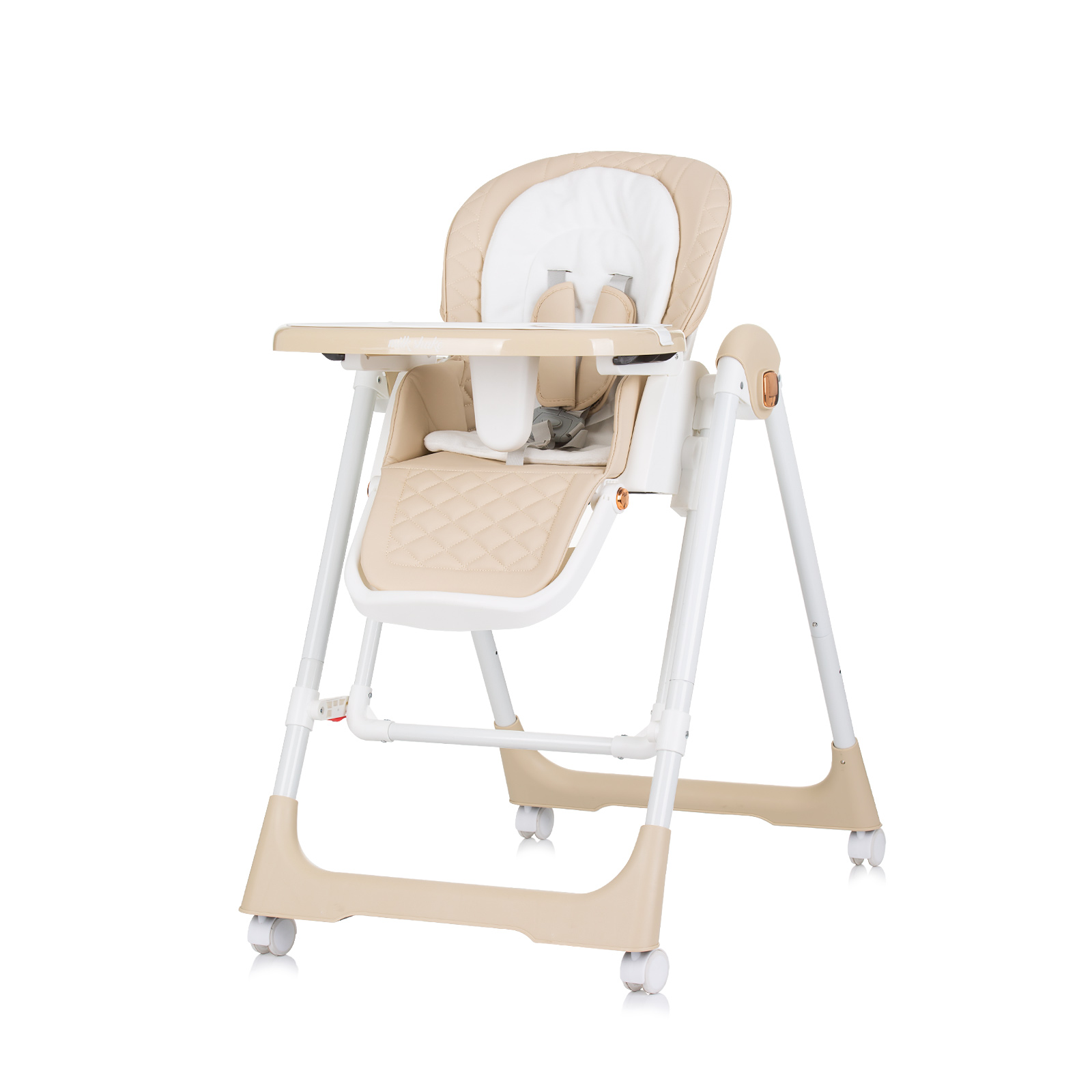 Hranilica 2u1 Chipolino Milkshake Beige (Hranilica i ljuljaška) 