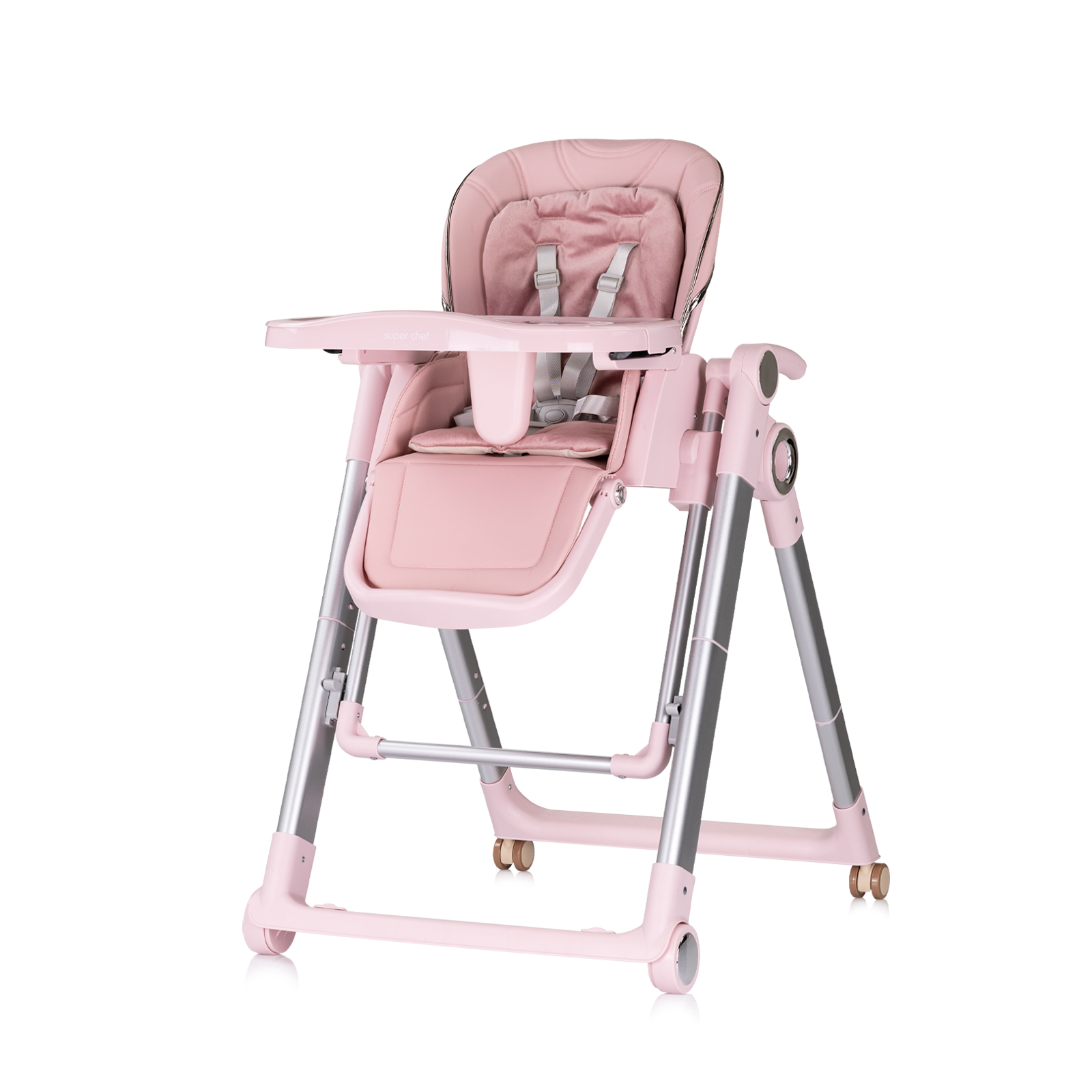 Hranilica 2u1 Chipolino Super Chef Pink  (Hranilica i ljuljaška) 