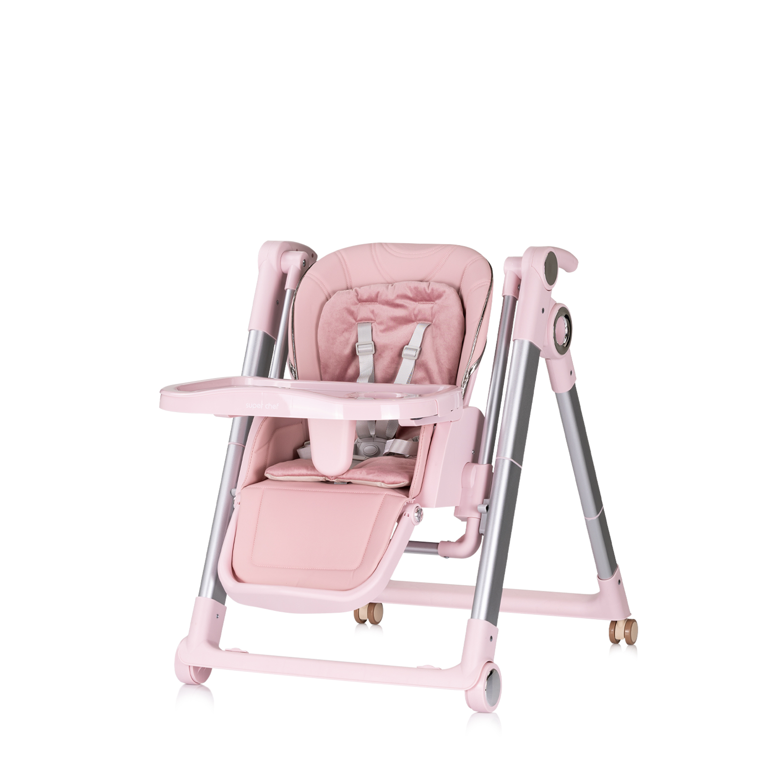 Hranilica 2u1 Chipolino Super Chef Pink  (Hranilica i ljuljaška) 