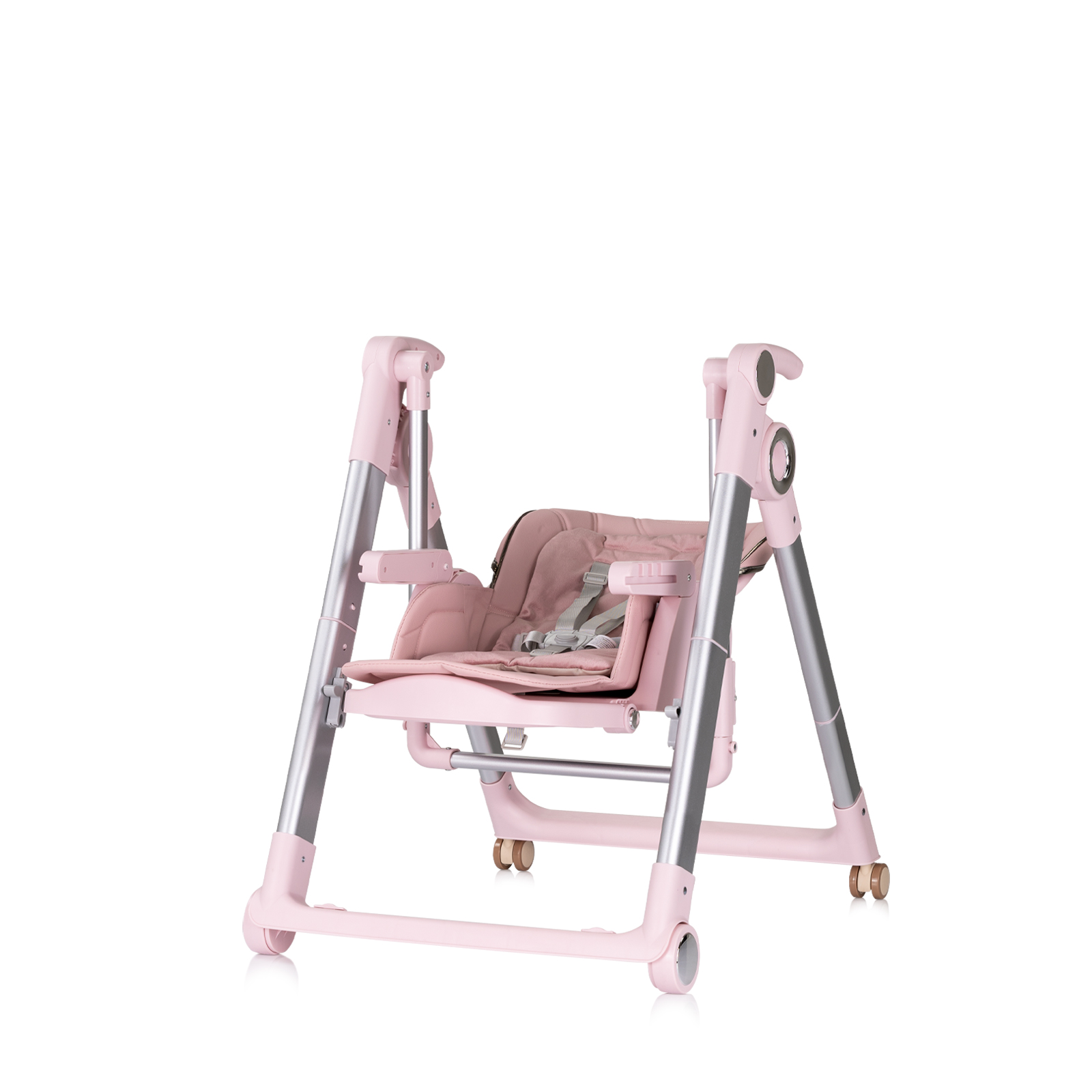 Hranilica 2u1 Chipolino Super Chef Pink  (Hranilica i ljuljaška) 