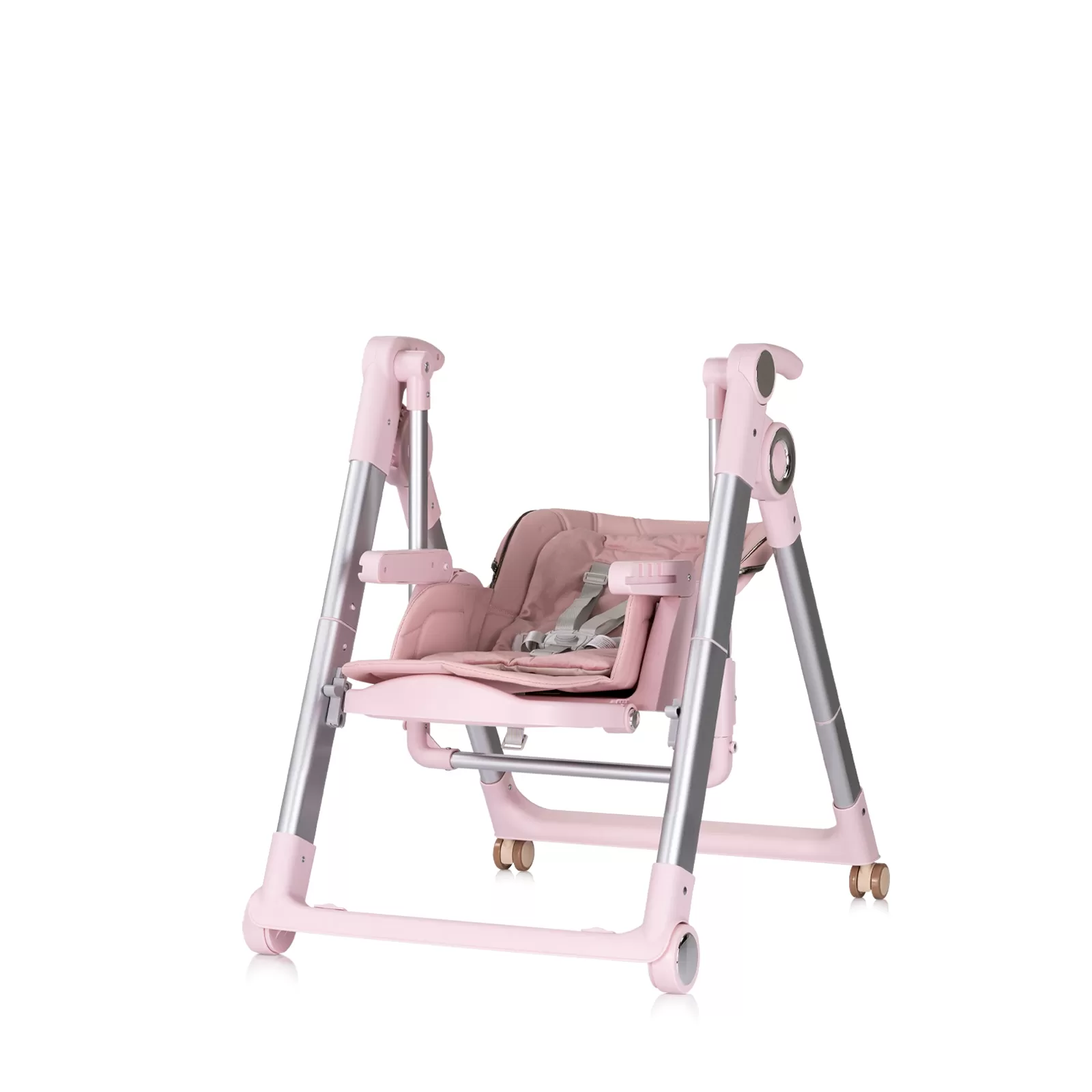 Hranilica 2u1 Chipolino Super Chef Pink  (Hranilica i ljuljaška) 
