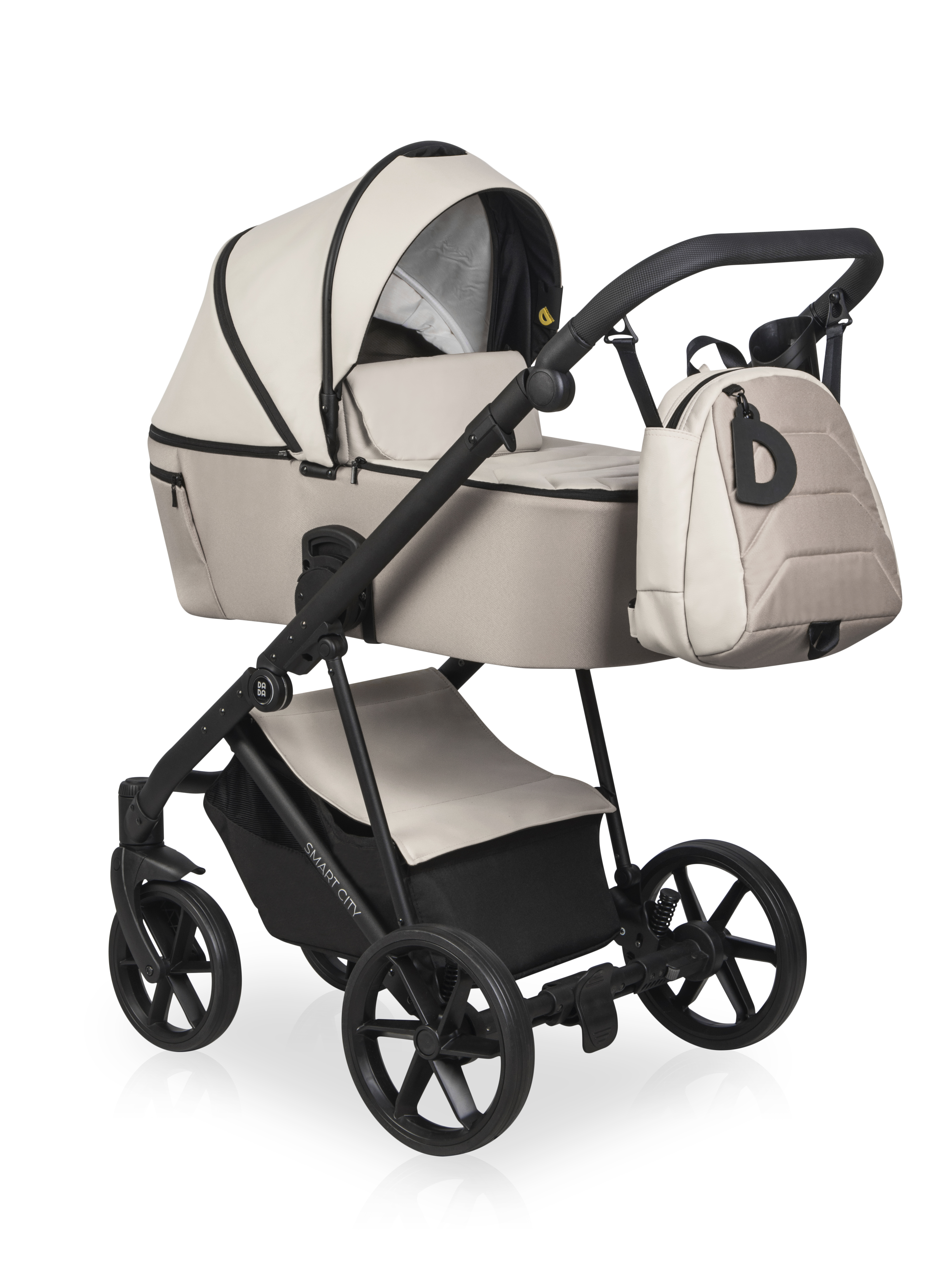 Pram Rts Dada Prams Smart City Milky 3u1 | Bebbco