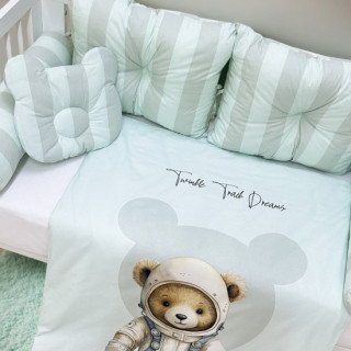 Posteljina My Teddy Mint 