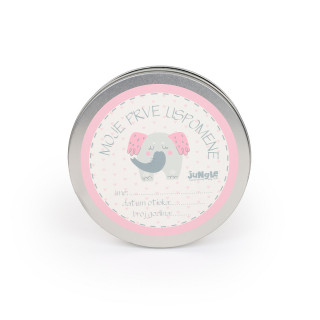 Jungle Bebi set prvi otisak Pink 