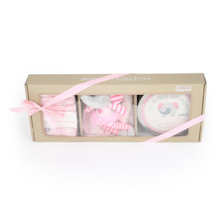 Jungle Bebi set prvi otisak Pink 