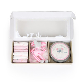 Jungle Bebi set prvi otisak Pink 