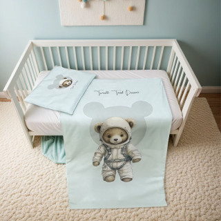 Baby posteljina Teddy Mint 