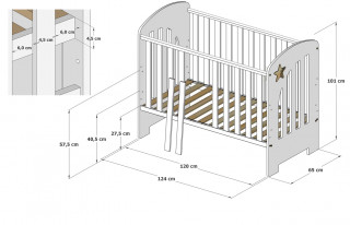 Krevetić Star - Blue 