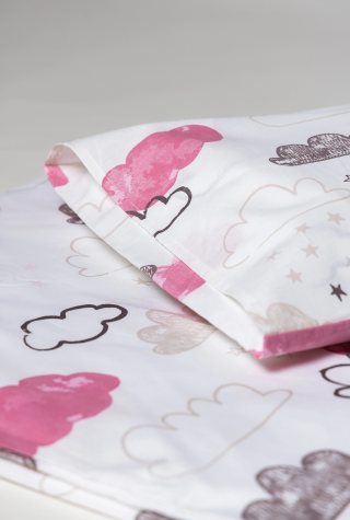 Posteljina oblak Roze 
