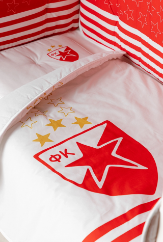 Bebi posteljina Crvena Zvezda 