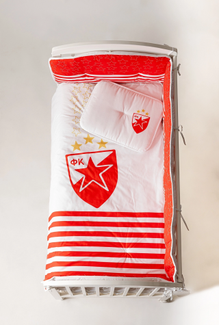 Bebi posteljina Crvena Zvezda 