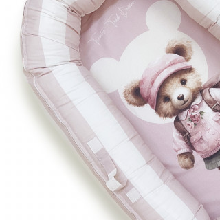 Baby gnezdo Teddy Pink 