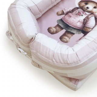 Baby gnezdo Teddy Pink 