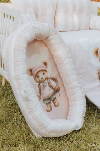 Baby gnezdo Teddy Pink 