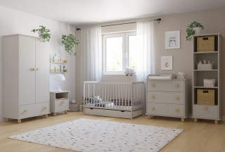 Komoda za bebe Lumi Cashmere 
