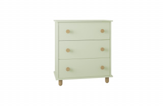 Komoda za bebe Lumi Mint 