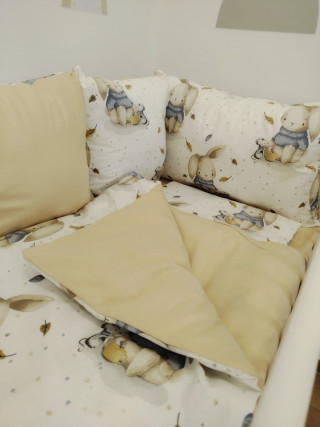 Komplet posteljina Bunny 