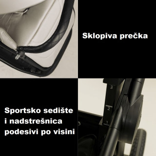 4u1 Zopa Move Cross 5 - Ivory Beige 