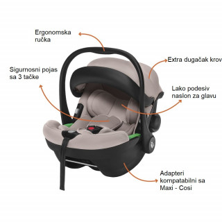 4u1 Zopa Move Cross 5 - Toffe Brown 