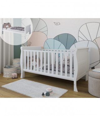 Krevetić Scarlet 140x70cm white 