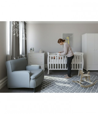 Krevetić Scarlet 140x70cm white 