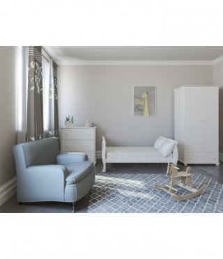 Krevetić Scarlet 140x70cm white 