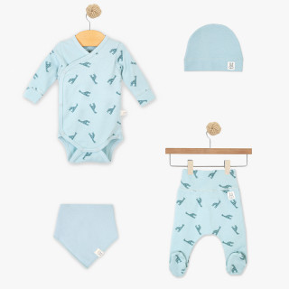 Set za iznošenje Jungle Family Bluev 4/1 