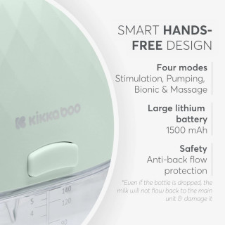 Kikka Boo Nosiva električna pumpica za izmlazivanje mleka Winnie Mint 