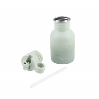 Kikka Boo Flašica sa slamkom od nerđajučeg čelika 350 ml Flora Sage 