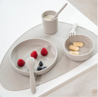 Kikka Boo Silikonski set za hranjenje 5 delova Platinum Sage 