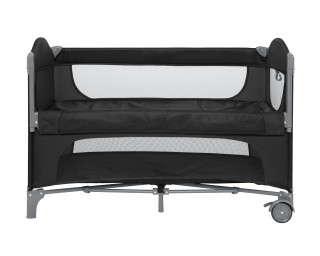 Kikka Boo Premium Milky Way sa spustajucom stranicom i rancem - Black - 2 nivoa 