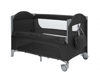 Kikka Boo Premium Milky Way sa spustajucom stranicom i rancem - Black - 2 nivoa 