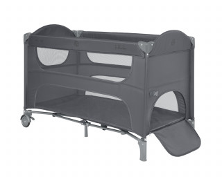 Kikka Boo Premium Milky Way sa spustajucom stranicom i rancem - Grey - 2 nivoa 