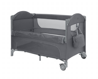 Kikka Boo Premium Milky Way sa spustajucom stranicom i rancem - Grey - 2 nivoa 