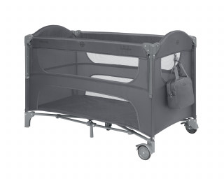 Kikka Boo Premium Milky Way sa spustajucom stranicom i rancem - Grey - 2 nivoa 