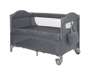Kikka Boo Premium Milky Way sa spustajucom stranicom i rancem - Grey - 2 nivoa 