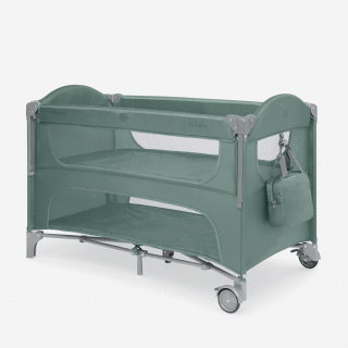 Kikka Boo Premium Milky Way sa spustajucom stranicom i rancem - Green - 2 nivoa 
