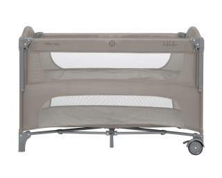 Kikka Boo Premium Milky Way sa spustajucom stranicom i rancem - Beige - 2 nivoa 