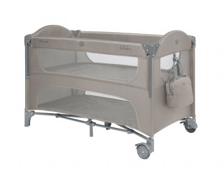 Kikka Boo Premium Milky Way sa spustajucom stranicom i rancem - Beige - 2 nivoa 