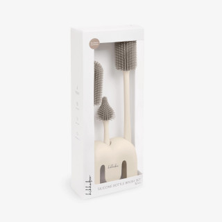Kikka Boo Platinum set silikonske četke Sand 