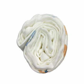 Muslin prerkivac Plavi Zeka 120x120cm - četvoroslojni 