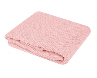 Kikka Boo Pleteno baby ćebence 75x100 Dream Big Pink 