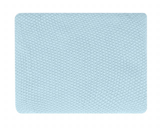 Kikka Boo Pleteno baby ćebence 75x100 Dream Big Blue 