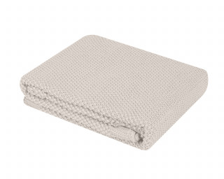 Kikka Boo Pleteno baby ćebence 75x100 Dream Big Beige 