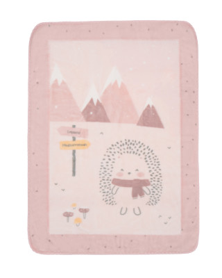 Kikka Boo Super soft baby ćebence 80x110 Hedge Hugs 
