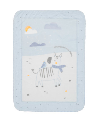Kikka Boo Super soft baby ćebence 80x110 Stripy Friends 
