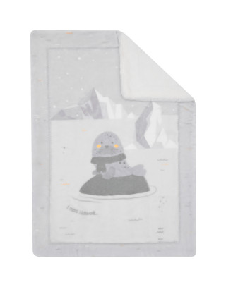Kikka Boo Super soft baby ćebence 80x110 Seally Me 