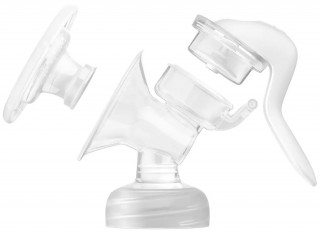 AVENT MANUELNA PUMPICA, SET ZA IZMAZANJE NATURAL (flasice, tufer, via solja sa adapterom) 