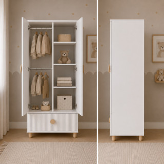 Garderober LOFT – White 