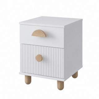 Noćni Ormarić LOFT White 